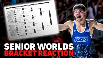 World Championship Bracket Reactions For Men's Freestyle