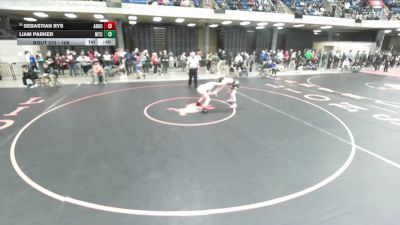 106 lbs Cons. Round 1 - Sebastian Rys, Lincoln-Way (West) vs Liam Parker, Harvard