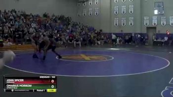 160 lbs Champ. Round 1 - John Spicer, Fairview vs Omarius Morrow, Springfield