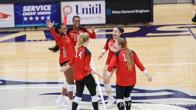 Northeastern vs UConn: Battle of the Huskies In College Volleyball