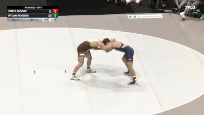 184 lbs 2nd Wrestleback (16 Team) - Rylan Rogers, Lehigh vs Chris Moore, Illinois