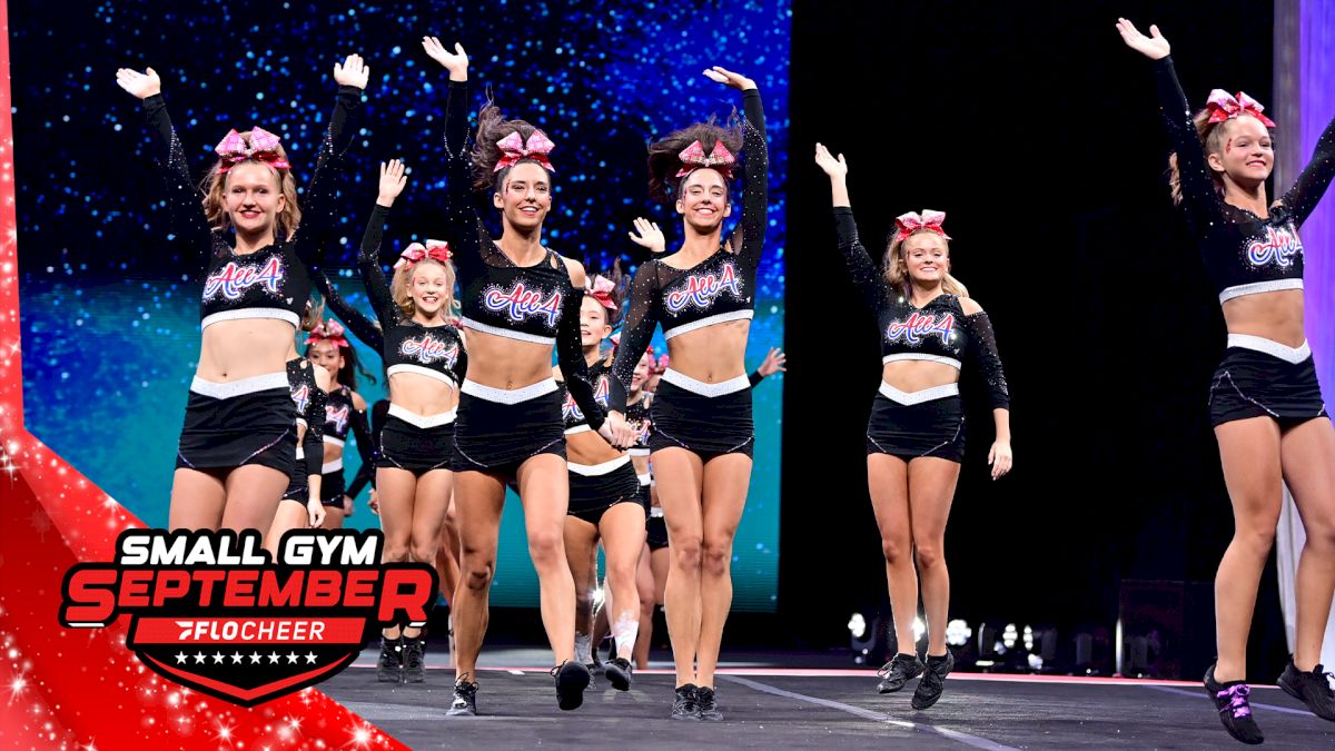 Small Gym September: Meet All 4 Cheer