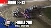 Highlights | 2025 STSS Fonda 200 Qualifiers at Fonda Speedway