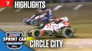 Highlights | 2025 USAC Sprints at Circle City Raceway
