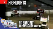 Highlights | 2025 ASCOC Jim Ford Classic Friday at Fremont Speedway