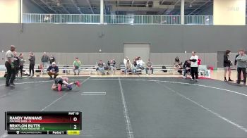 76 lbs Round 4 (10 Team) - Braylon Butts, Virginia Team Predator vs Randy Winnans, Machine Shed