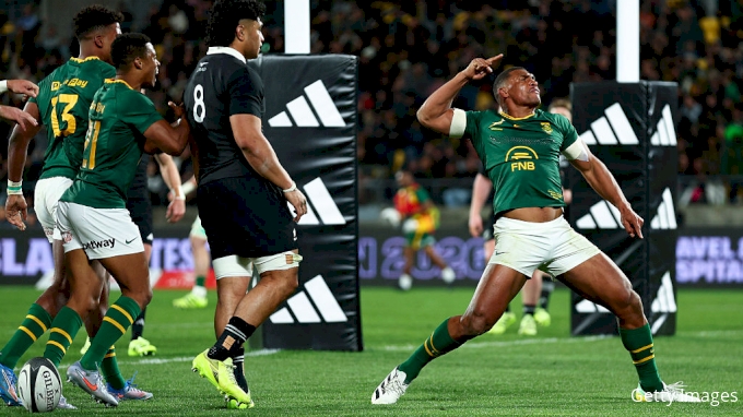 Springboks outscore No. 1 All Blacks 36-0 In Second Half In Win