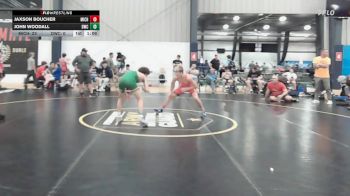 116 lbs Rr Rnd 6 - Jaxson Boucher, Michigan Premier Red - BHS vs John Woodall, DoughBoy WC - BHS