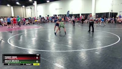 165 lbs Round 5 (8 Team) - Brock Brusca, Carolina Exteme Blue vs Tommy Reed, Ohio Titan Gold