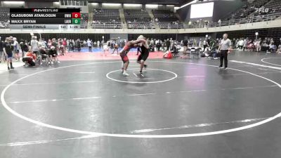 285 lbs Semifinal - Olasubomi Atanlogun, Owings Mills vs Maxx Bryan, Laurel