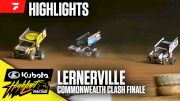 Highlights | 2025 Kubota HLR Commonwealth Clash at Lernerville Speedway