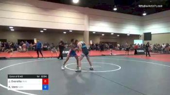 152 kg Consolation - Jamal Everette, Ground Up USA vs Kale Venn, Warrior Wrestling Club