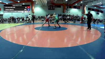 175 lbs Champ. Round 2 - John Smith, VA ELITE / vs Dylan Miller, Grapplers Garage