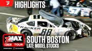 Highlights | 2025 CARS Tour Late Model Stock Cars at South Boston Speedway
