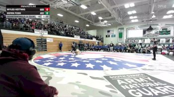 120 lbs Quarterfinals (8 Team) - Esten Foss, Aberdeen Central vs Myles Kettwig, Harrisburg