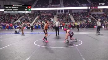 110 lbs Champ. Round 1 - Breyell Perales, Iron Grapplers vs Kaitlynn Finney, Beloit Wrestling Club