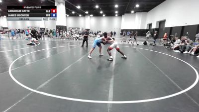285 lbs Abraham Datte, California Red vs James Bechter, Ohio Scarlet