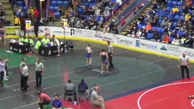 132 lbs Round Of 32 - Braghan Pallis, Abington Heights vs Raymond Fitzgerald, Saint Norberts