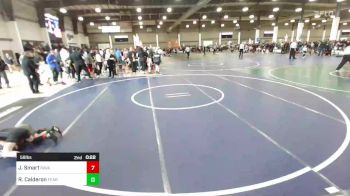 58 lbs Round Of 16 - Jameson Alcaraz, Silverback WC vs Tayven Kem, Ravage