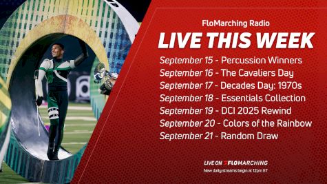 What's Playing on FloMarching Radio This Week, September 15-21