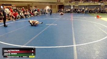 88 lbs Semis (4 Team) - Cal Satterstrom, Rocori vs Samuel Bieber, Bemidji