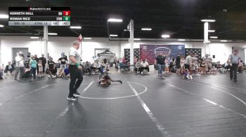 68 lbs Round 1 (6 Team) - Kenneth Hall, Diamond State Inferno vs Roman Rice, Xtreme Team Black