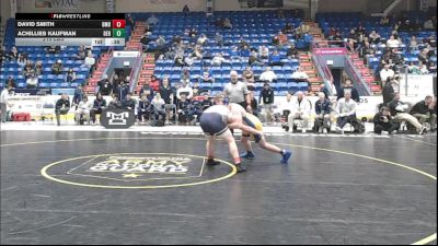 215 lbs 3rd Place - David Smith, Bishop McDevitt vs Achillies Kaufman, Derry Area