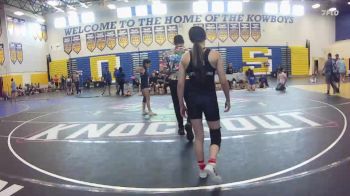 100 lbs Round 3 (6 Team) - Alessandra Vargas, Wellington WC vs Breanna Higgins, The Outsiders