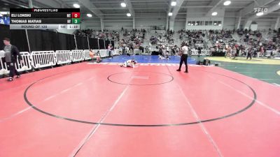 106 lbs Round Of 128 - Eli Lonski, MT vs Thomas Matias, NY