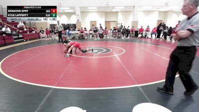 120 lbs Semis & 3rd Wb (16 Team) - Donavon Spry, Jackson County vs Kyle Lafferty, Glynn Academy