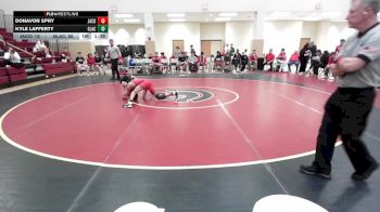 120 lbs Semis & 3rd Wb (16 Team) - Donavon Spry, Jackson County vs Kyle Lafferty, Glynn Academy