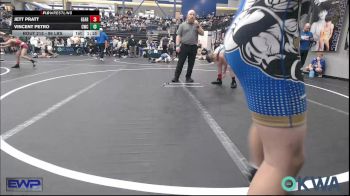 100 lbs Quarterfinal - John Duncan, F-5 Grappling vs Drake Breslin, Choctaw Ironman Youth Wrestling