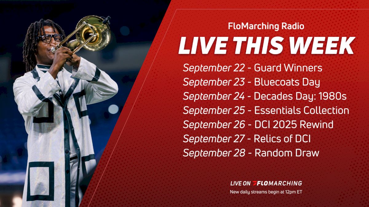What's Playing on FloMarching Radio This Week, September 22-28