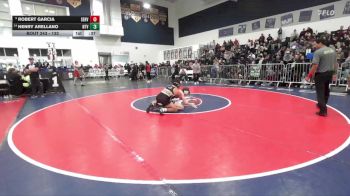 132 lbs Cons. Round 2 - Henry Arellano, Northview vs Robert Garcia, Servite
