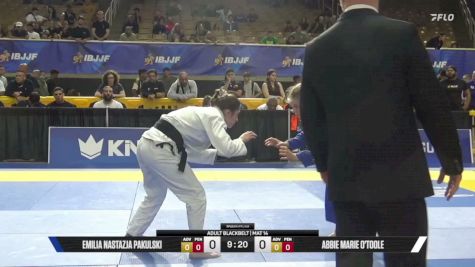 Abbie Marie O'toole vs Emilia Nastazja Pakulski 2026 Pan Jiu Jitsu IBJJF Championship