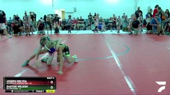 52 lbs Round 1 (8 Team) - Joseph Relyea, U2 Upstate Uprising Red vs Easton Wilson, 84 Athletees