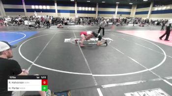 157 lbs Round Of 32 - Richard Halvorson, Durham WC vs Hadley Porter, Mogollon