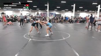 115-120 lbs 3rd Place Match - Aj Holmes, All I See Is Gold vs Daniel Jacobucci, Upgraded Industries