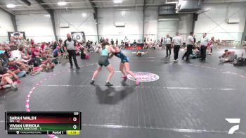 128 lbs Round 2 (3 Team) - Sarah Walsh, RPA vs Vivian Urriola, Reverence Wrestling