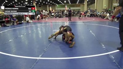 120 lbs Round 3 (6 Team) - Lucas Taczak, Tallahassee War Noles vs Thomas Norris, Powerhouse