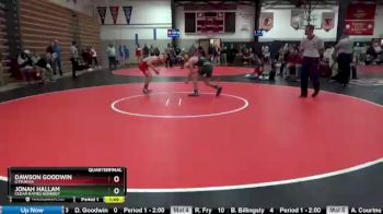 126 lbs Quarterfinal - Jonah Hallam, Cedar Rapids Kennedy vs Dawson Goodwin, Ottumwa