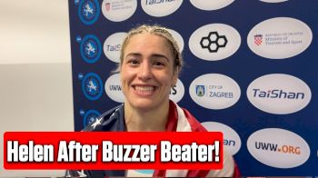Helen Maroulis After Buzzer Beater Takedown For 5th Gold Medal!