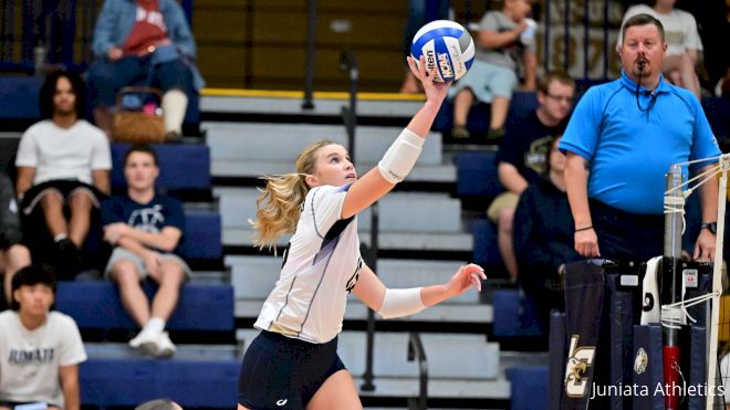 Latest Rankings: Wittenberg Ends Juniata Volleyball's 103 Win Streak
