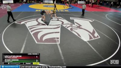 Cons. Round 2 - Ryder Higdon, Gretna East vs Levi Lutjelusche, Columbus Lakeview