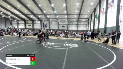 132 lbs Round Of 16 - Xavier Espinoza, Concede Nothing WC vs Ricardo Lara, Independent