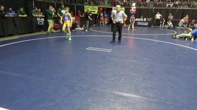 92 lbs Round Of 16 - Aaden Schiefer, Central York vs Jimmy Stivers, Laurel