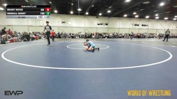 43 lbs 3rd Place - Brady Wood, RAW Wrestling Club 9U vs Kendall Henry, Powerhouse Elite 9u