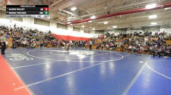 157 lbs Consi Of 8 #2 - Alden Willey, White Mountains vs Reese Fischer, Kingswood