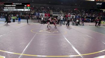 106 lbs Champ. Round 3 - Sam Beerbomb, Mead vs Chance Povey, American Falls