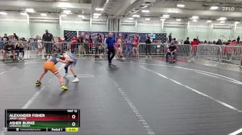 70 lbs Cons. Round 4 - Asher Burke, American Dream vs Alexander Fisher, Jersey Shore